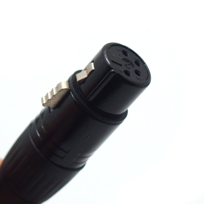 D-Tap Male + XLR Type 4 Pin Female Conversion Cable