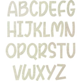 Wood Craft Letter Tall 4 Inch A Wooden Letter Unfinished Craft, Wood Alphabet for Nursery Room Decor, Pumpkin Pie MDF Cutout