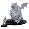 Forged Terrain Fat Sitting Dragon Miniature | 28mm-32mm Scale |