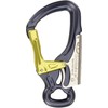 Climbing Technology K-Advance Carabiner Hook, Anthracite/Lime, One Size