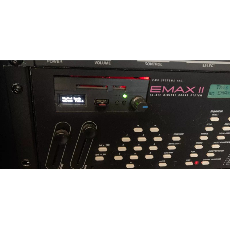 Gotek-SCSI Floppy Emulator / ZuluSCSI Combination - Emu Emax II