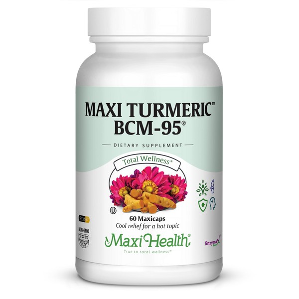 Maxi Health Turmeric BCM-95 Curcumin - 60 Maxicaps