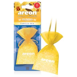 AREON Pearls I Car & Home Air Freshener I Quality Perfume I Vanilla Mia - 1