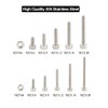 Hilitchi 420pcs M2 M3 Stainless Steel Hex Socket Head Cap