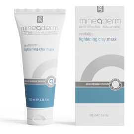 Mineaderm Revitalizer Lightening Clay Mask – Klärende Tonerde-Maske mit Niacinamid & Süßholzwurzel – Hautbild-aufhellende Pflege für müde & fahle Haut – 100 ml