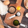 Songjum Stackable Measuring Cups and Spoons Set Plastic with Stainless