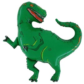 Foil Balloons T-Rex Green 70 cm