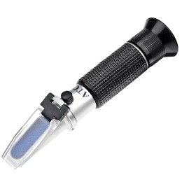 Unbranded Adjustable 0-100‰ Salinity Refractometer Aquarium Seawater Salt Water Tester+ATC