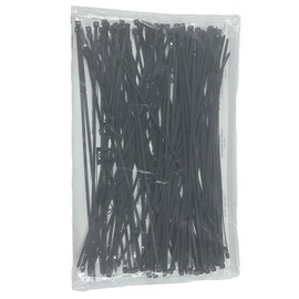 EzySup Cable Ties 300 mm x 4.8 mm, Tensile Strength 22 kg, Pack of 120, Black
