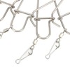 Fish Stringer Live Fish Lock with Reel Float Steel Wire