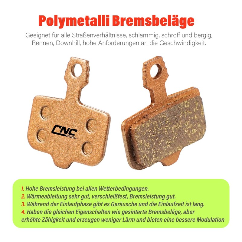 CNCLOL Brake Pads for Sram Avid Elixir E1 E3 E5