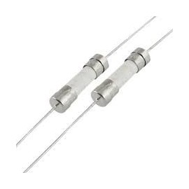 Pack of 5, Axial Ceramic Fuses, F5AH250V, F5A H250V, F5 250V, F5A 250V Cartridge, 1/8 inch X 3/8 inch (3.6X10mm), 5 Amp (5A) 250V, Fast Blow (Fast Acting, Quick Blow)