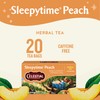 Celestial Seasonings Sleepytime Herbal Tea, Peach, Caffeine Free Sleep Tea,