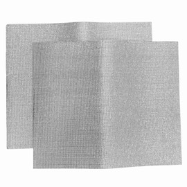 2 Piece Aluminum Thermal Insulation Sheet, Commercial Use, 0.2 inch (5 mm) Thick, 2.9 x 23.6 inches (50 x 60 cm), Double-Sided Aluminum Vapor Deposition, Foam Insulation, Thermal Insulation Sheet, For