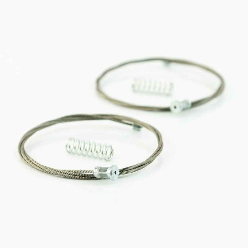 LST Window Regulator Repair Kit Pulley Roller Slide Piece Front