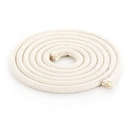 NKlaus 1 Metre Round Wick 100% Pure Cotton 5.0 mm Wide for Oil Lamp Kerosene Lamp