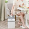 Leapiture 12L Trash Can, Car Sensor Trash Can, Hands-Free Trash