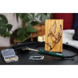 WINONS Holzbrenner-Kit WBT-0003, multifunktionales Holzbrennwerkzeug für Erwachsene, 25-teiliges Holzbrenner-Set mit einstellbarer Temperaturregelung