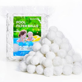 AQUASTRONG Pool Filter Balls for Sand Filters, 3.1 lbs Reusable Pool Sand Filter Balls (Replaces 100 lbs Pool Filter Sand), Efficient Water Filtration Pool Filter Balls for Swimming Pools