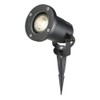 Knightsbridge Garden GU10 Spike Light, Aluminium, Black
