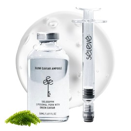 SELEVE Glow Caviar Ampoule – Intensive Hydration & Radiance Serum with Liposomal PDRN, Green Caviar Extract, Niacinamide & Ferulic Acid. Sensitive, Dry Skin, Korean Skincare (1.69 fl oz / 50 ml)