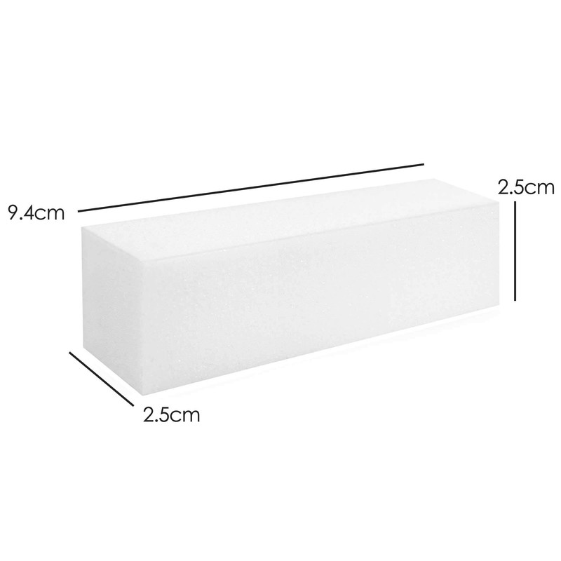 TRIXES 10 x Sanding Blocks - Shapes of Natural Acrylic