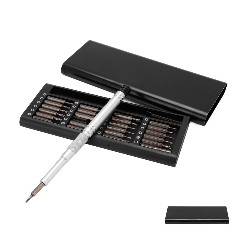 25 in 1 MultiSize Screwdriver Bits Set Steel Universal Precision