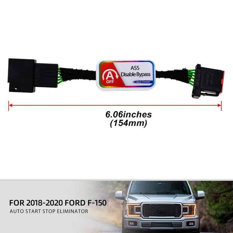 NJSBYL Auto Start Stop Eliminator for 2018 2019 2020 F'ord