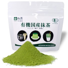 Matcha Powder, Japanese Green Tea, 80g, Culinary Grade, Use for Latte, Cooking, YAMAEI