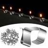 50 Pcs Lights Gutter Hook Clips for Hanging Outdoor Holiday