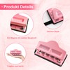 Mushroom Hole Punch, Adjustable 4 Hole Punch, Planner Hole Punch