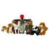 Animal Instincts Forest Friends Squeaky Plush Dog Toy Soft Comfort