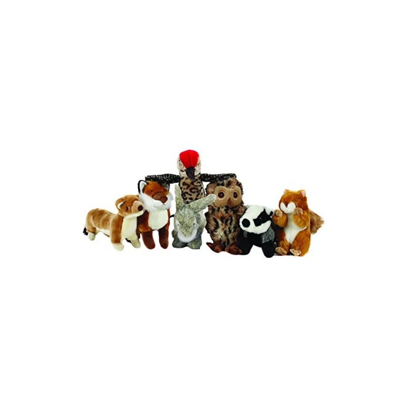 Animal Instincts Forest Friends Squeaky Plush Dog Toy Soft Comfort