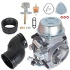 labwork Carburetor Intake Boot Fuel Petcock Replacement for Yamaha 600