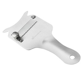 Restaurantware Met Lux 7.4 x 3.2 Inches Truffle Slicer 1 Adjustable Chocolate Shaver - Built-In Hanging Hole For Garlic & Vegetables Stainless steel Cheese Slicer Dishwashable