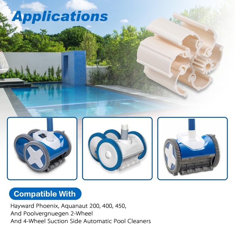 Sfneer PVXH038SA Pool Cleaner Vacuum Impeller with 6 Vane Kit,for
