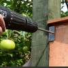 Fence Panel Clips Trellis U Clip Bracket for Timber Posts,