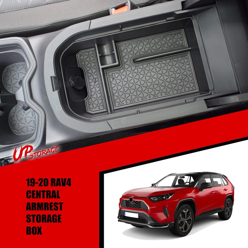 ZZDMDM Center Console Organizer Insert Dividers Compatible with Toyota RAV4