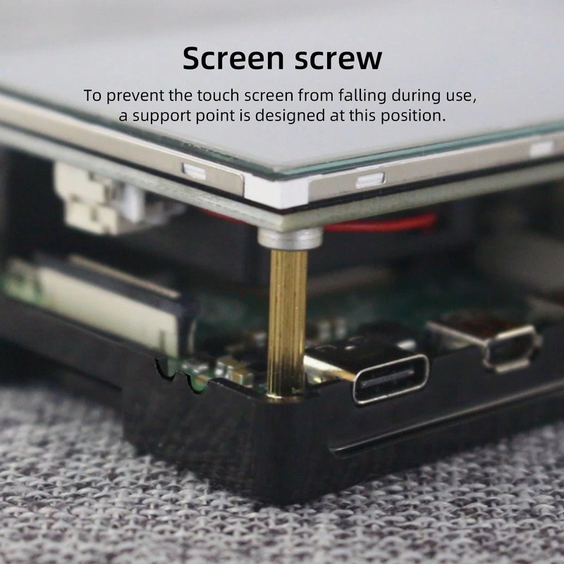CUQI Raspberry Pi Display, 3.5 Inch Touchscreen with Raspberry Pi
