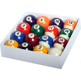 Empire USA Billiard Economy Ball Set, 2.25-Inch