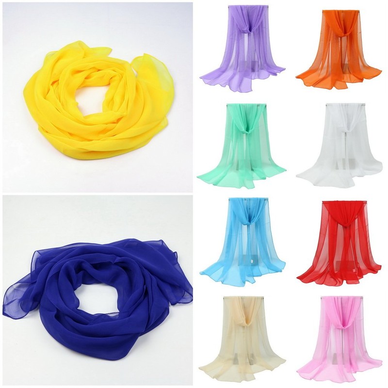 [YiyiLai] シンプル ビキニカバー 多機能 薄手 ショール 大判 ストール 無地 マフラー