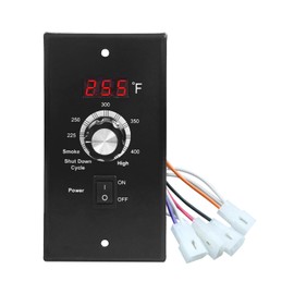Digital Thermostat Controller Board Fit for Z Grills Pellet, 120V BBQ Thermostat Control Panel Kit for Wood Pellet Grill