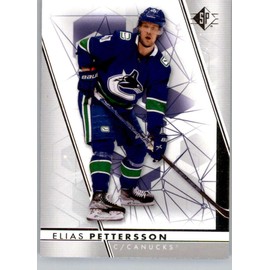 2022-23 Upper Deck SP Hockey #40 Elias Pettersson Hockey Card Vancouver