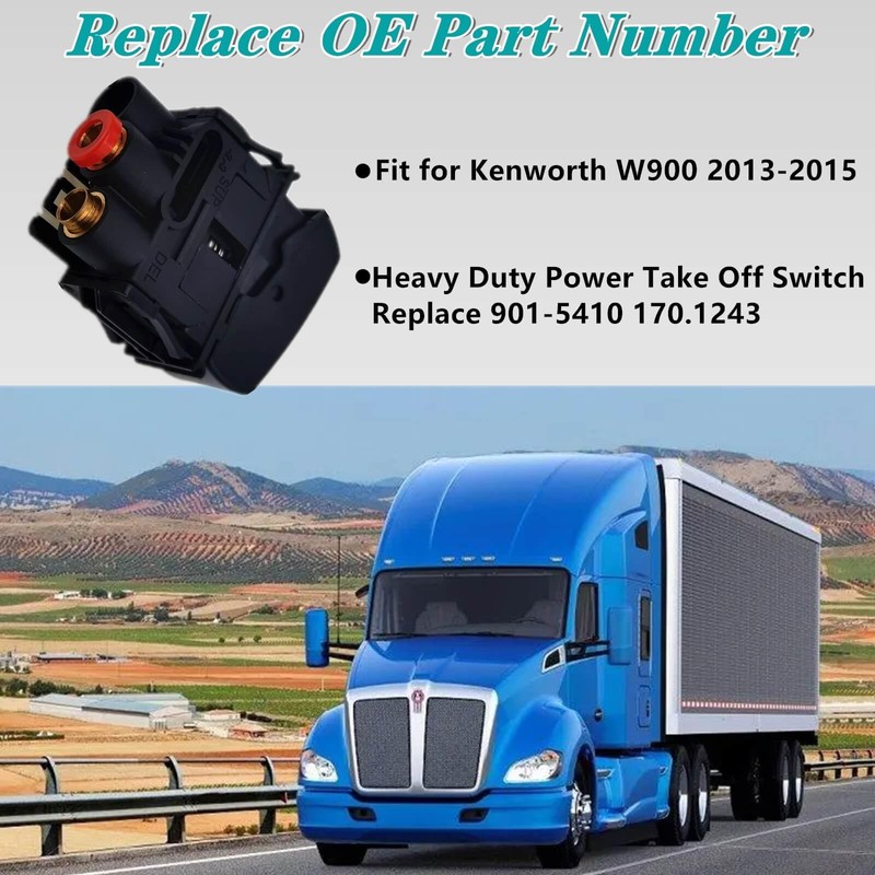 PTO Switch G90-1066-09, Fit for Kenworth W900 2013 2014 2015,