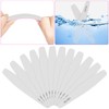 CGBE Professional Nail Files, 12Pcs 150/150 Grit Files Set Double-Sided