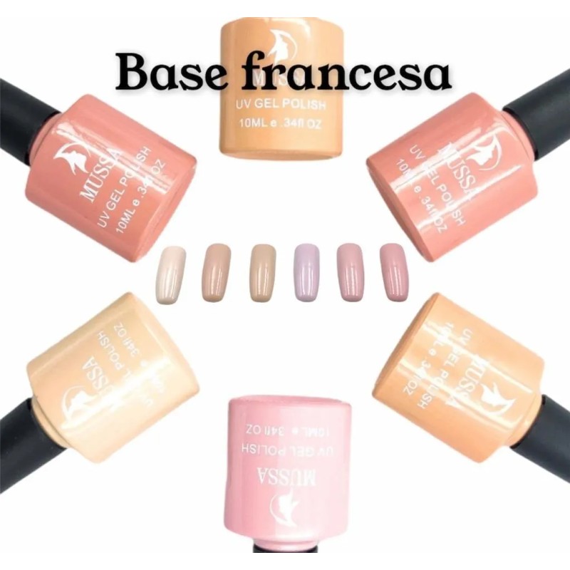 Gama Gel Esmalte Uv Semipermanente 6 Piezas - Elegir Gama