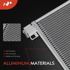 A-Premium Air Conditioning A/C Condenser Compatible with Nissan Kicks 2018-2022, Sentra 2020-2022, Versa 2020-2022, 1.6L 2.0L