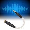 4.4mm Balanced Female to 3.5mm Stereo Male Adapter Cable Gold