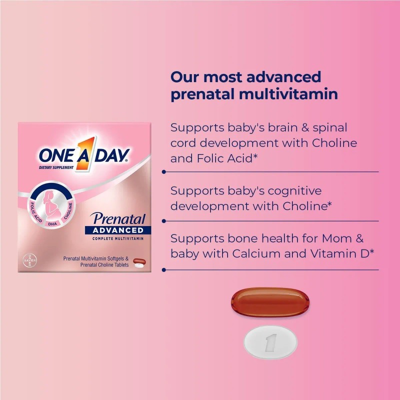 One A Day Women Prenatal Advanced Con 30 + 30