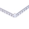 sourcing map Folding Ruler 100cm 4 Fold Metric Measuring Tool